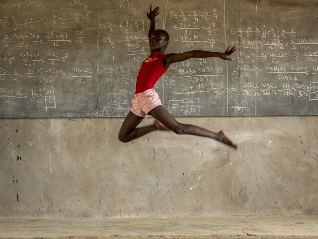 Equipo olímpico de gimnasia de Chad ©Antonio López Díaz