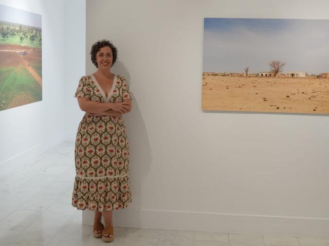 Marta Moreiras y su expo en Casa África