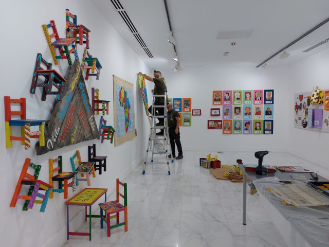 Montando la expo 2023