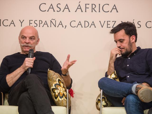 Martín Caparrós y Samuel Aranda