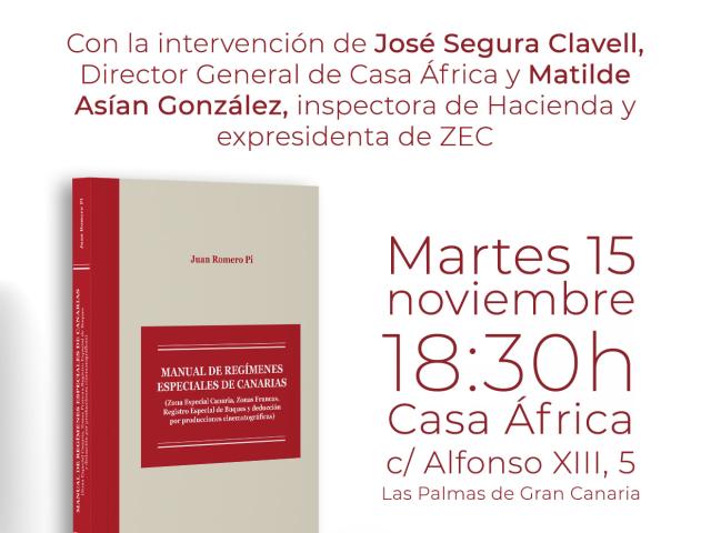 Cartel presentación del libro