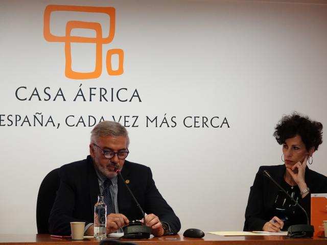 El rector de la ULPGC y la gerente de Casa África