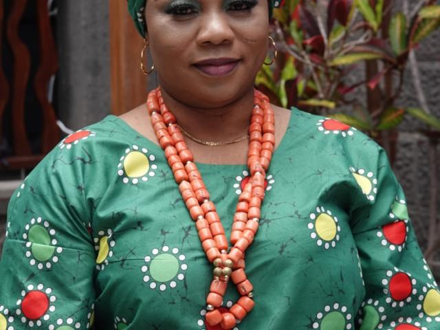 Liliane, la cocinera que aportó sabor nigeriano al Rincón gastronómico