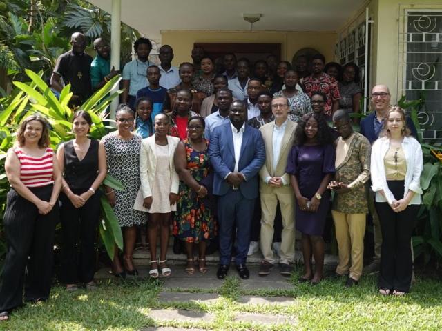 Formación periodistas Ghana-Foto de familia