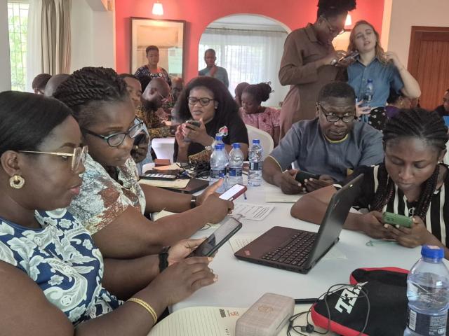 Formación periodistas Ghana