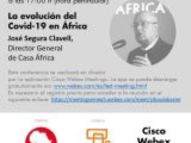 Conferencia-La evolución del Covid19 en África