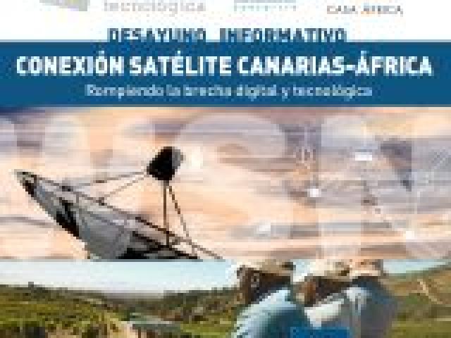 Conexión satélite Canarias-África. Rompiendo la brecha digital y tecnológica
