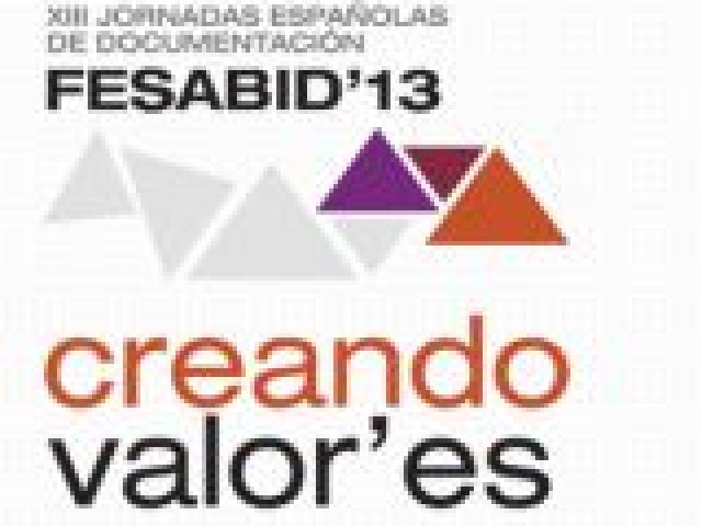 FESABID'13. XIII Jornadas Españolas de Documentación