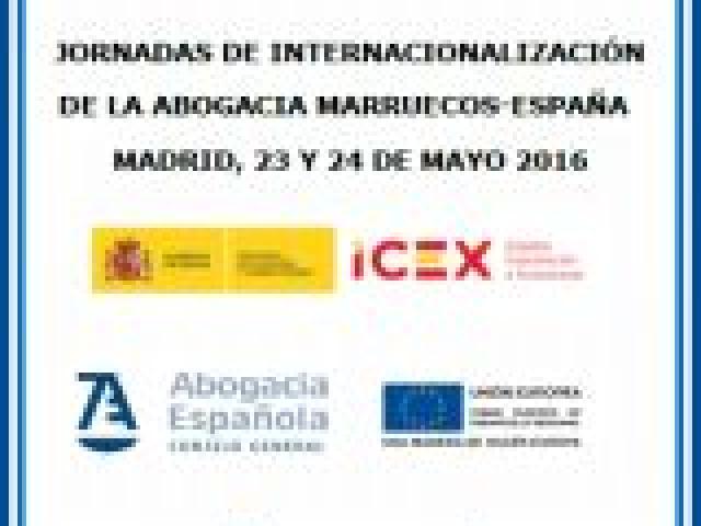 II Jornadas Técnicas de Internacionalización de la Abogacía España - Marruecos