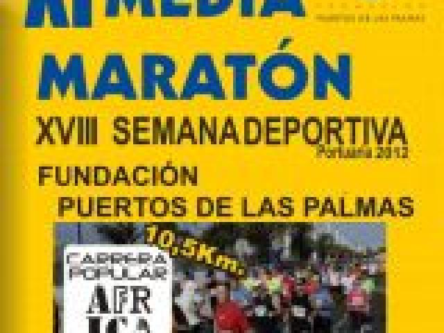 XI Media Maratón con la Fundación Puertos de Las Palmas
