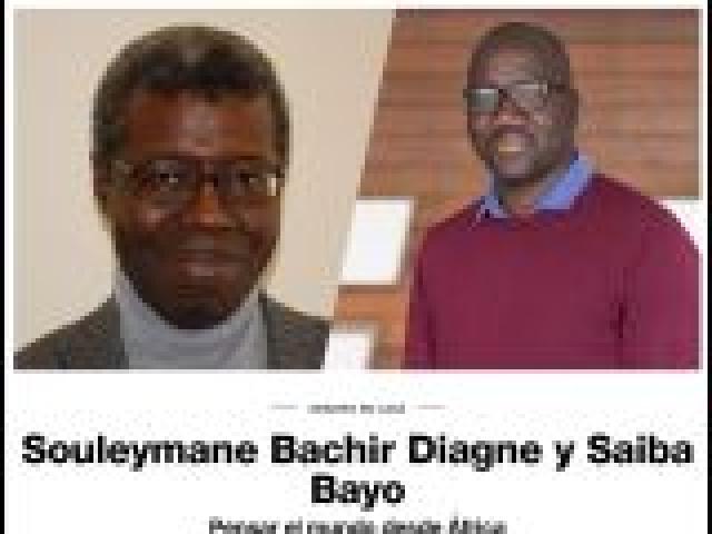 Pensar el mundo desde África. Debate entre Souleymane Bachir Diagne y Saiba Bayo