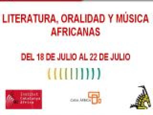 Curso: Literatura, Oralidad y Música africanas