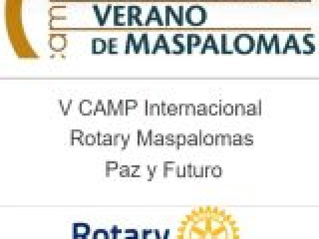 V CAMP Internacional Rotary Maspalomas. Paz y Futuro