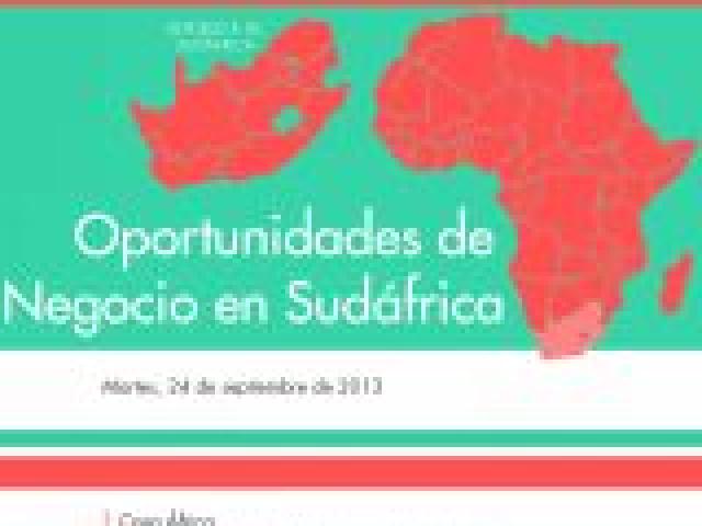Oportunidades de negocio en Sudáfrica