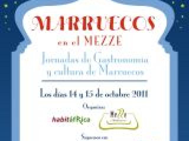 África en los fogones. Gastronomía marroquí en el Mezze Mediterráneo