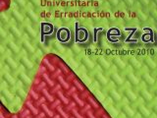 IV edición de la Semana Universitaria de Erradicación de la Pobreza