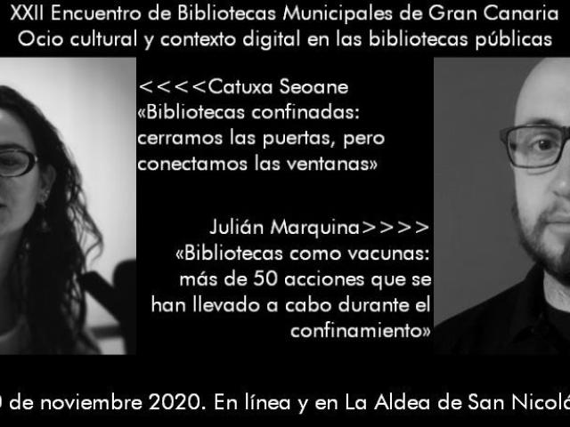 XXII Encuentro de Bibliotecas Municipales de Gran Canaria. Ocio cultural y contexto digital en las bibliotecas públicas