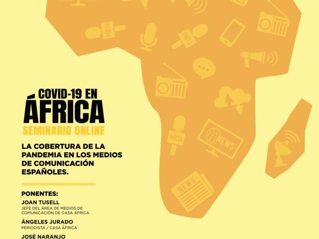 Seminario online. "COVID-19 en África: la cobertura de la pandemia en los medios de comunicación españoles"