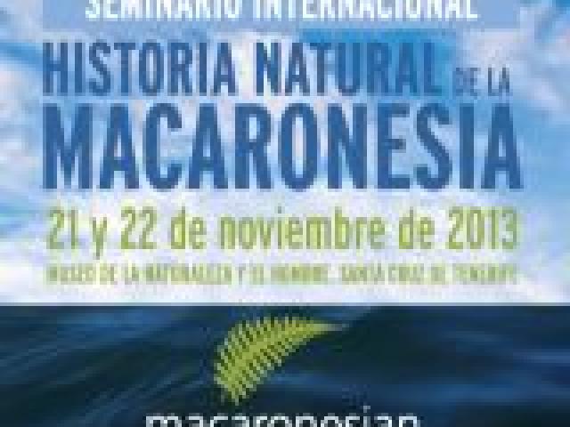 Seminario Internacional: Historia Natural de la Macaronesia