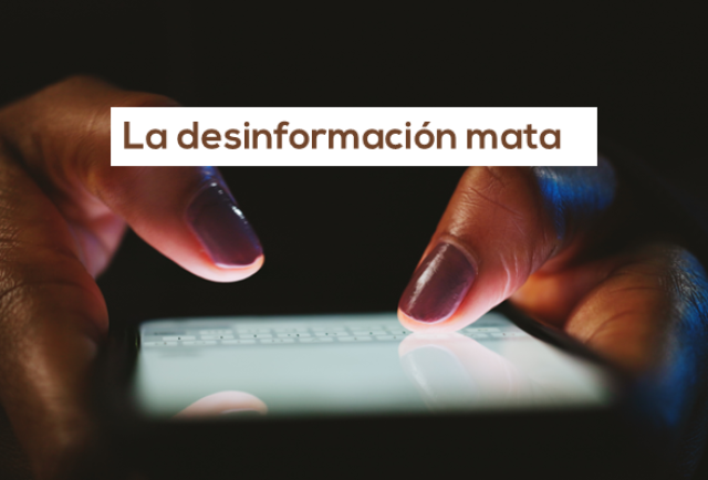 La desinformación mata | Masterclass para periodistas y estudiantes