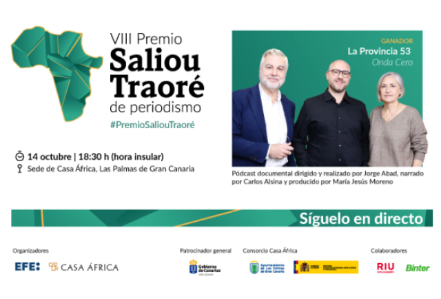 Entrega del VIII Saliou Traoré