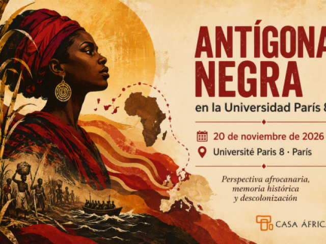 Antígona Negra en la Universidad París 8