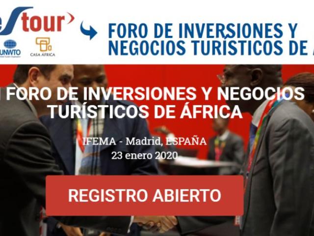 INVESTOUR 2020. XI Foro de Inversiones y Negocios Turísticos en África