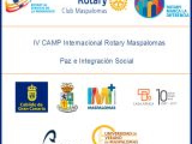 IV Camp Internacional Rotary Maspalomas: Paz e integración Social