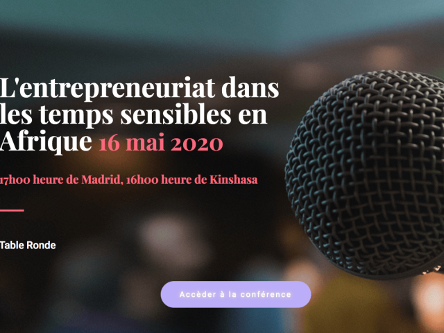 Mesa redonda on line: Emprendimiento en tiempos sensibles en África