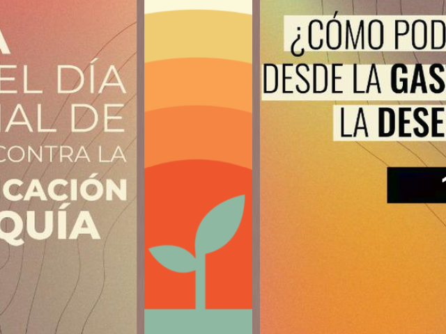 Día Mundial de la lucha contra la Desertificación y la sequía