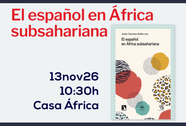 Presentación del libro «El español en África subsahariana»