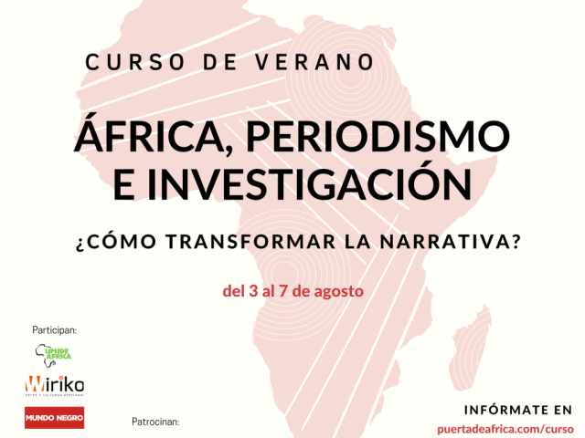 Curso on line: África - Periodismo e investigación. Transformar la narrativa