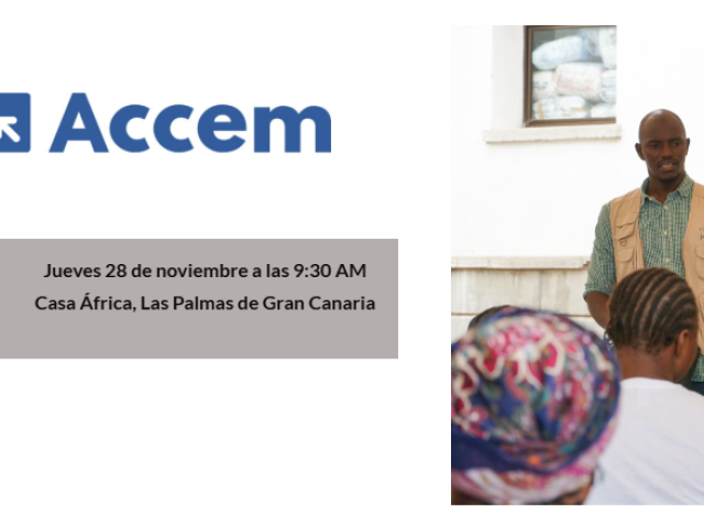 Presentación del proyecto de interpretación en lenguas africanas en Canarias