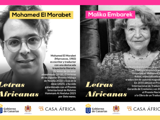 Letras ​Africanas con Mohamed El Morabet​ y Malika Embarek