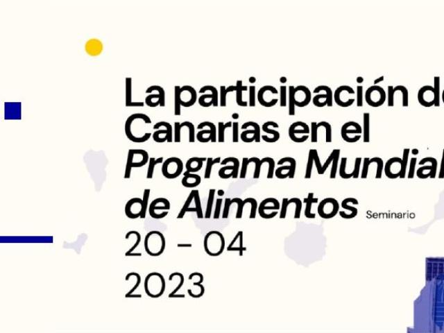 Seminario: Canarias en el PMA