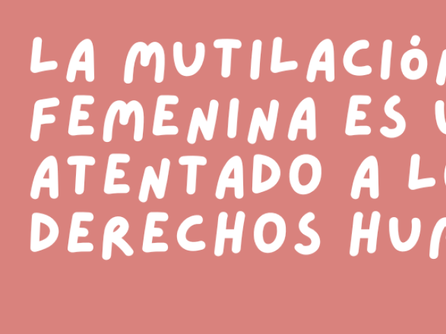 Jornada por la TOLERANCIA CERO frente a la MGF