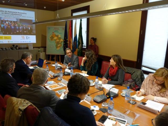 La Comisión de Cooperación Internacional para el Desarrollo del Senado visita Casa África