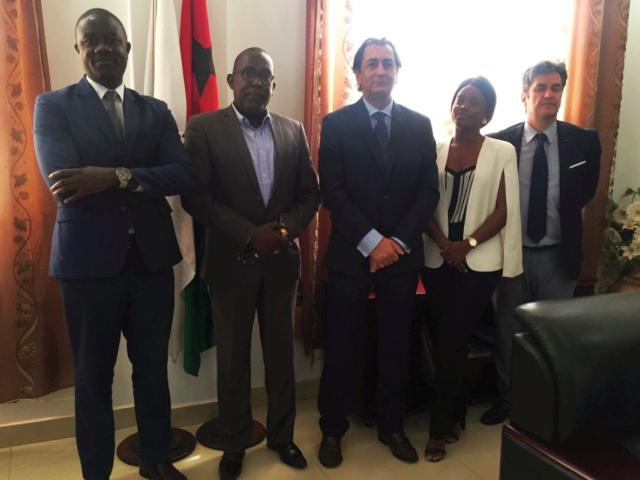 El Director General de Casa África, en Guinea Bissau
