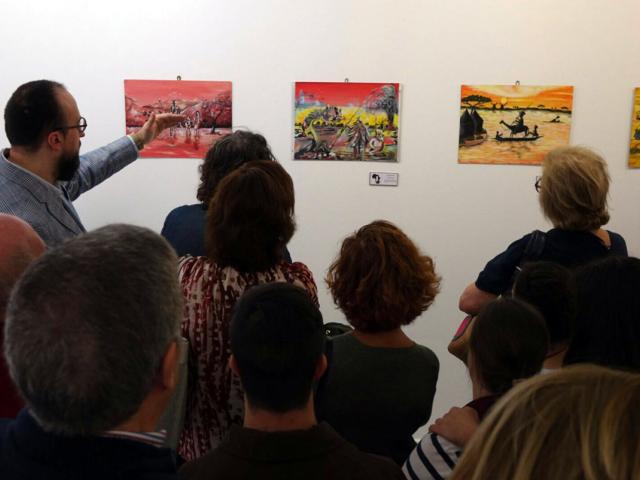Casa África acoge la exposición «Don Quijote en el río Níger»