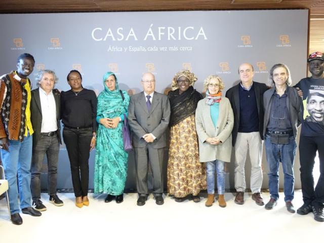 Casa África recibe a los participantes del Foro Internacional Gobernanza, Movimientos Sociales y Participación Ciudadana