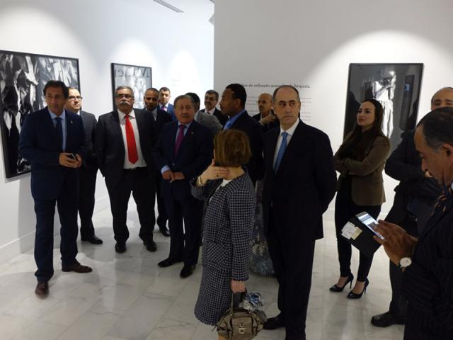 Una delegación diplomática árabe visita Casa África