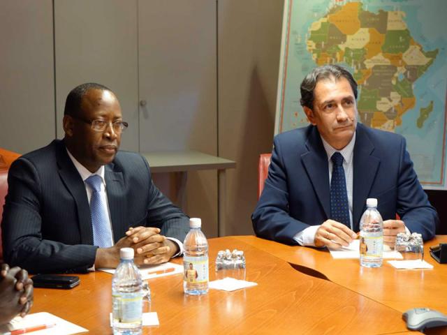 El embajador de Senegal en España visita Casa África