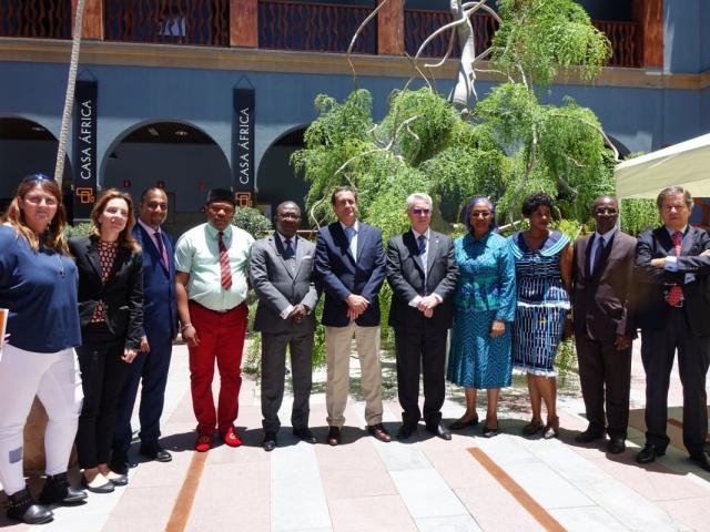 Casa África recibe la visita de una misión de la Cámara de Comercio e Industria Bilateral Marfileña y Nigeriana