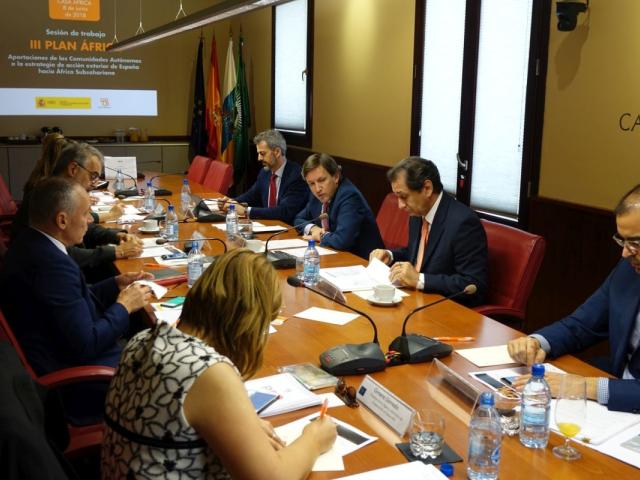 Casa África acoge una reunión técnica con las comunidades autónomas sobre el III Plan África