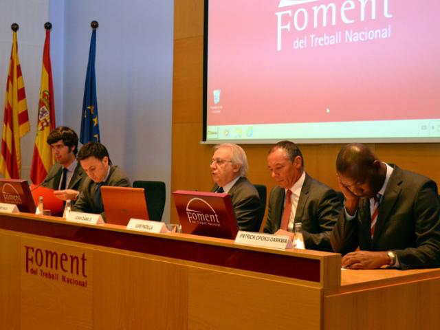 El Banco Africano de Desarrollo muestra las posibilidades de sus licitaciones en la sede de Foment del Treball