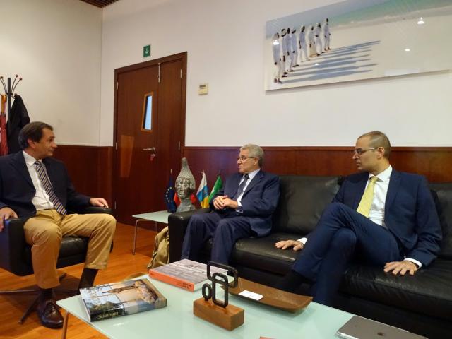 El embajador de España en Mauritania arranca en Casa África dos días de visitas y reuniones en el Archipiélago