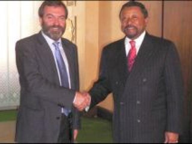 El presidente de la Comisión de la Unión Africana recibe al director de Casa África en su sede en Addis Abeba, Etiopía