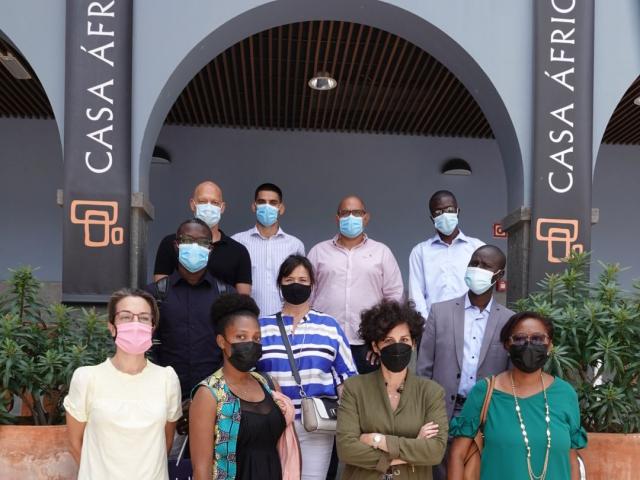 Una misión senegalesa del sector de la salud visita Casa África