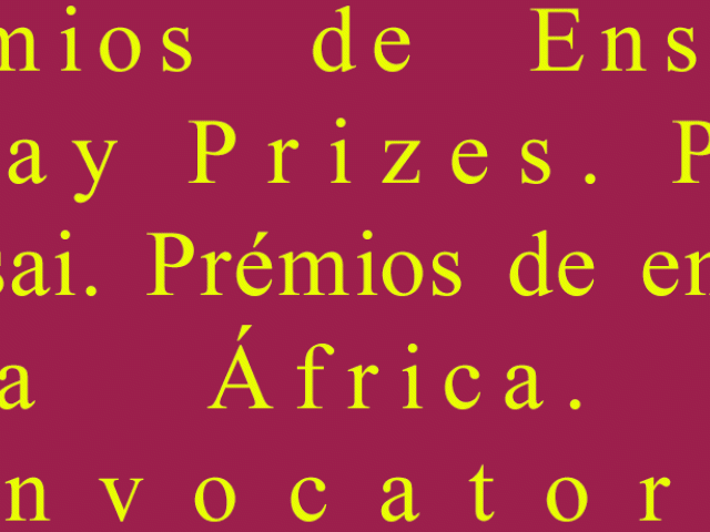 Casa África convoca la décima edición de su premio de ensayo