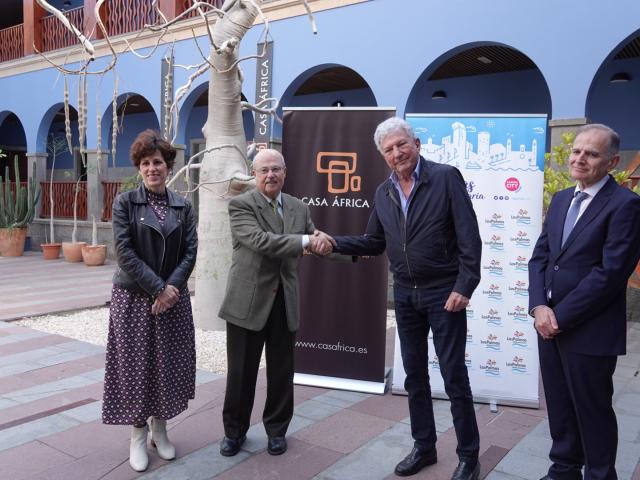 Turismo LPA y Casa África acuerdan trabajar para fortalecer la promoción mutua de sus actividades